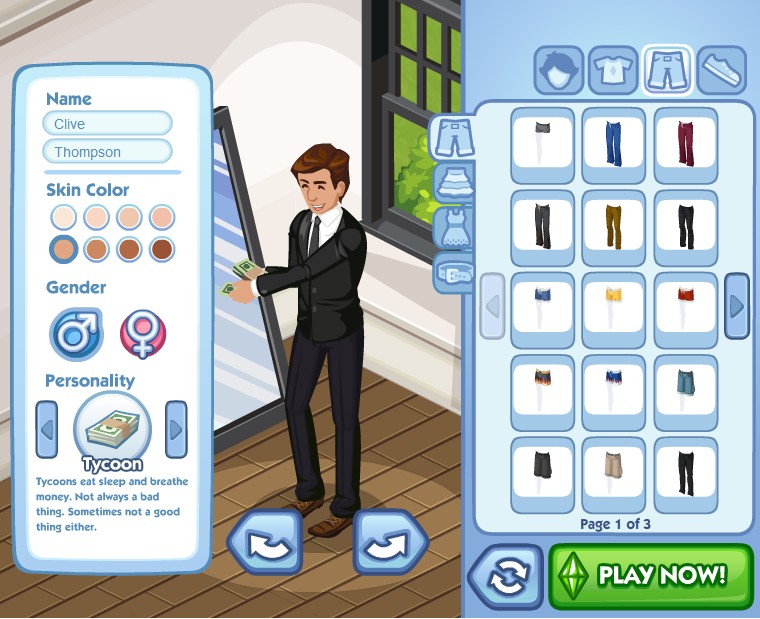 Images du jeu Sims : The Sims Social
