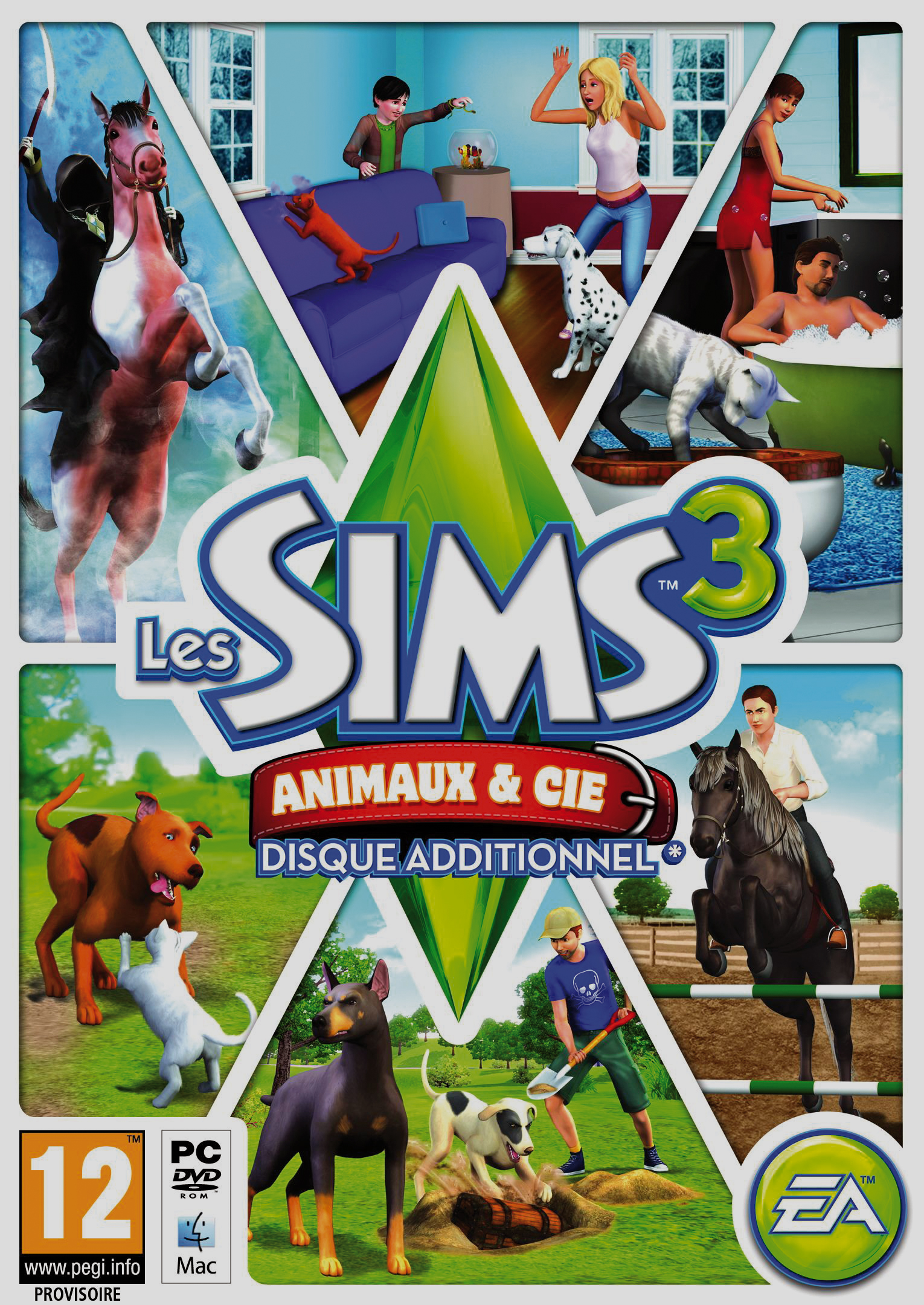 Test du jeu Sims : Animaux & Cie